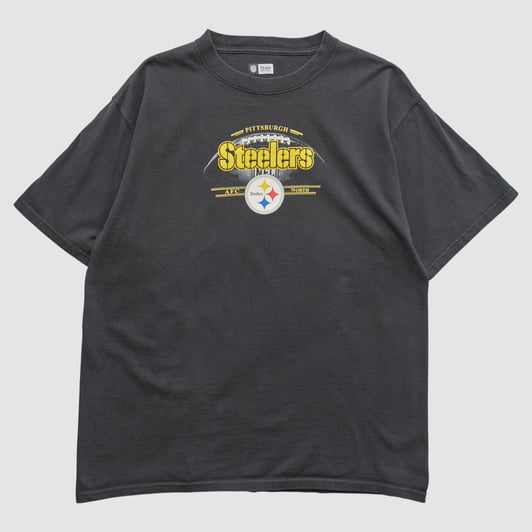 Pittsburgh Steelers NFL 2010s T-shirt - Black - XL by Fanatics Real Vintage