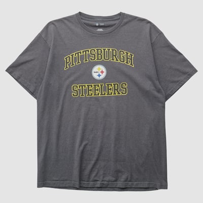 Pittsburgh Steelers NFL 2010s T-shirt - Gray - XL by Fanatics Real Vintage