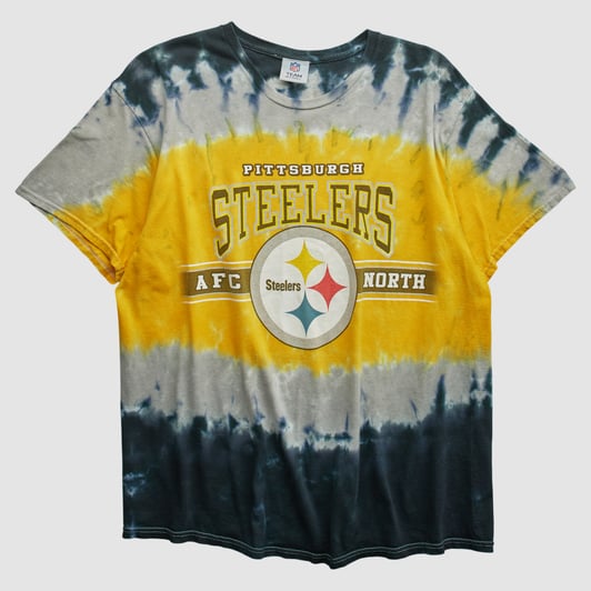 Pittsburgh Steelers NFL 2010s T-shirt - Yellow - L by Fanatics Real Vintage
