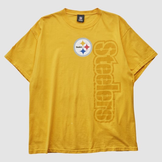 Pittsburgh Steelers NFL 2010s T-shirt - Yellow - XL by Fanatics Real Vintage