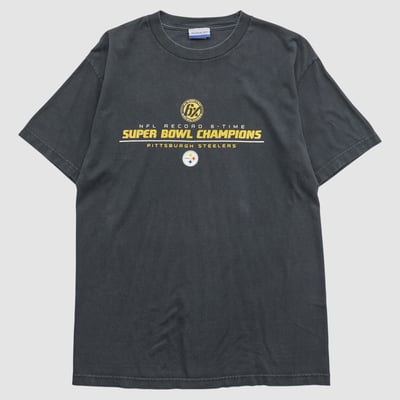 Pittsburgh Steelers Reebok 2000s T-shirt - Black - L by Fanatics Real Vintage