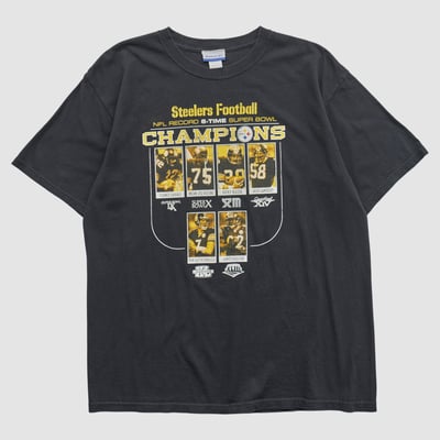 Pittsburgh Steelers Reebok 2000s T-shirt - Black - XL by Fanatics Real Vintage