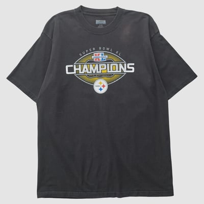 Pittsburgh Steelers Reebok 2006 T-shirt - Black - L by Fanatics Real Vintage