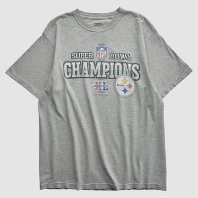 Pittsburgh Steelers Reebok 2006 T-shirt - Heather Gray - L by Fanatics Real Vintage