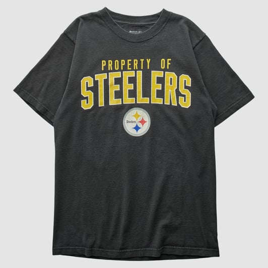 Pittsburgh Steelers Reebok 2010s T-shirt - Black - S by Fanatics Real Vintage