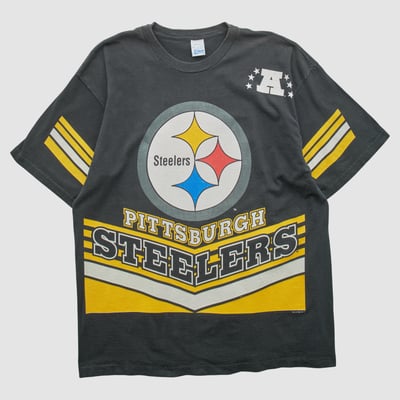 Pittsburgh Steelers Salem Sportswear 1995 T-shirt - Black - 2XL by Fanatics Real Vintage