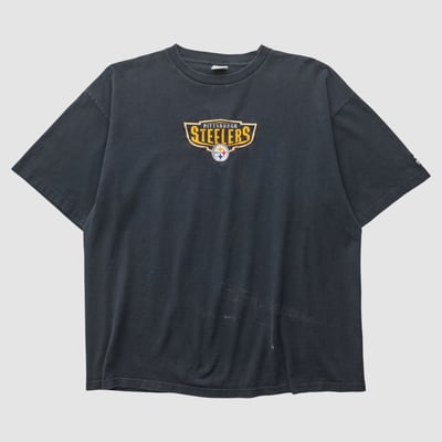 Pittsburgh Steelers Starter 90s T-shirt - Black - XL by Fanatics Real Vintage