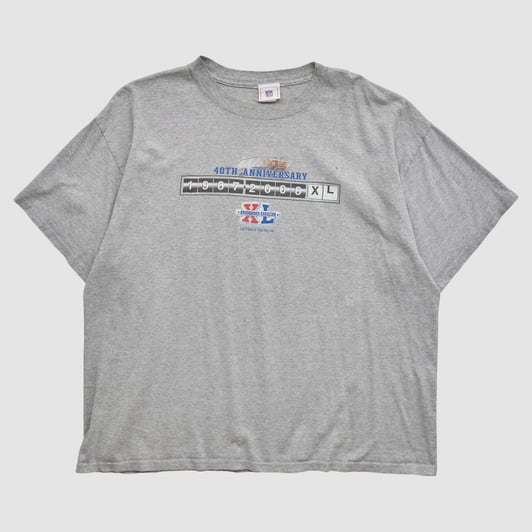 Super Bowl XL NFL 2006 T-shirt - Heather Gray - 2XL by Fanatics Real Vintage