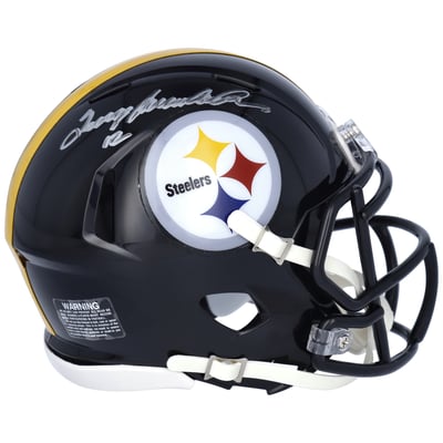 Terry Bradshaw Pittsburgh Steelers Fanatics Authentic Autographed Riddell Speed Mini Helmet