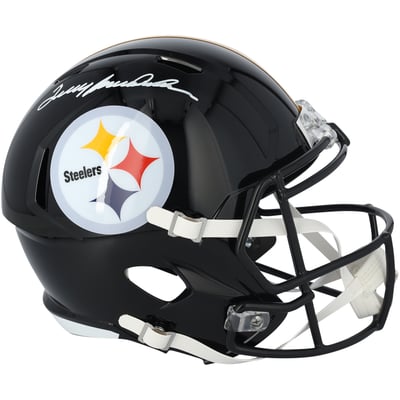 Terry Bradshaw Pittsburgh Steelers Autographed Fanatics Authentic Riddell Speed Replica Helmet 