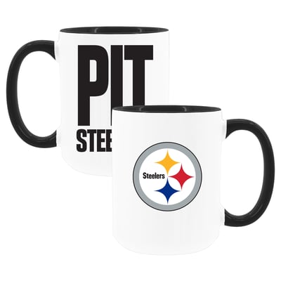Pittsburgh Steelers The Memory Company Two-Piece 15oz. Coffee Mug Set