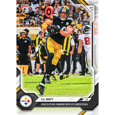 T.J. Watt - 2026 NFL Topps NOW® - Card 10