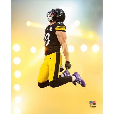 T.J. Watt Pittsburgh Steelers Unsigned Fanatics Authentic Pre-Game Entrance Photograph