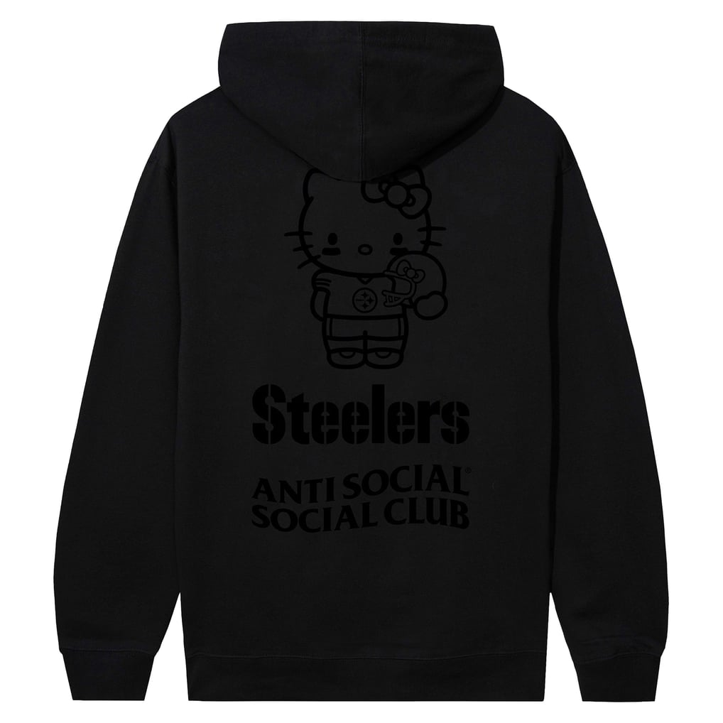 Unisex Pittsburgh Steelers AntiSocialSocialClub Black Hello Kitty ...