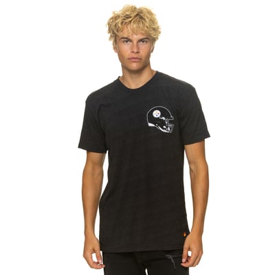 Pittsburgh Steelers Aviator Nation Unisex Tri-Blend T-Shirt - Black