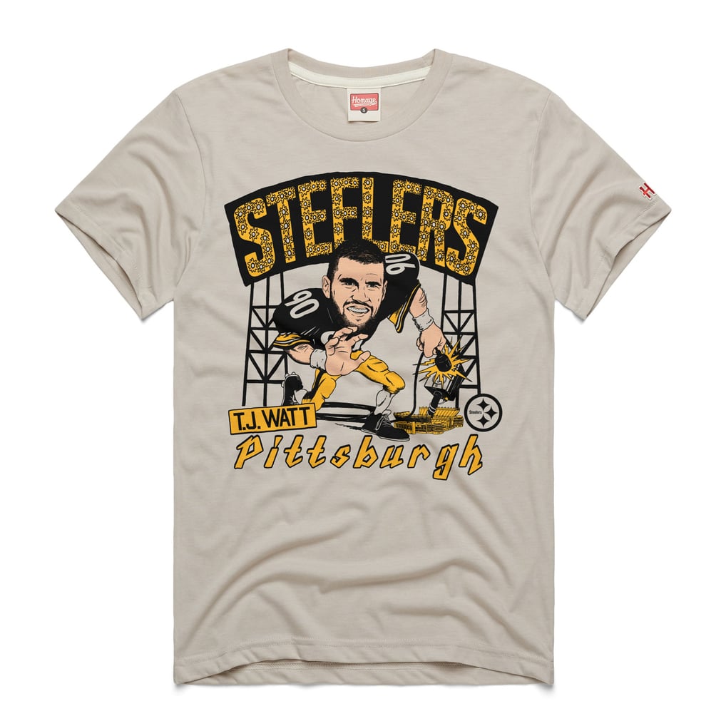 Unisex Pittsburgh Steelers T.J. Watt Homage Stone Caricature Player ...