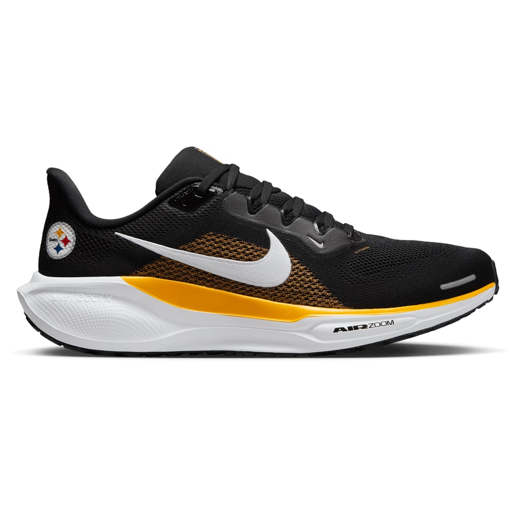 Unisex Pittsburgh Steelers Nike Black Air Zoom Pegasus 41 