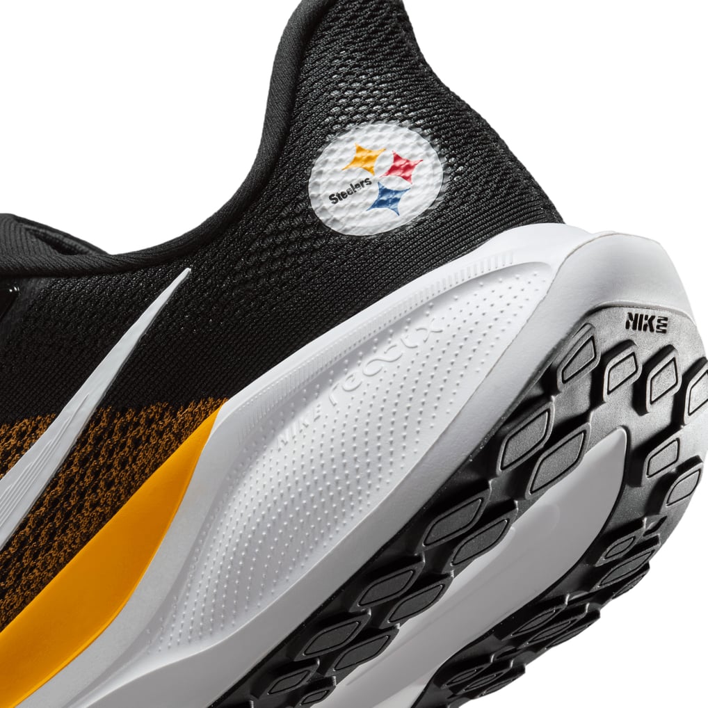 Unisex Pittsburgh Steelers Nike Black Air Zoom Pegasus 41 