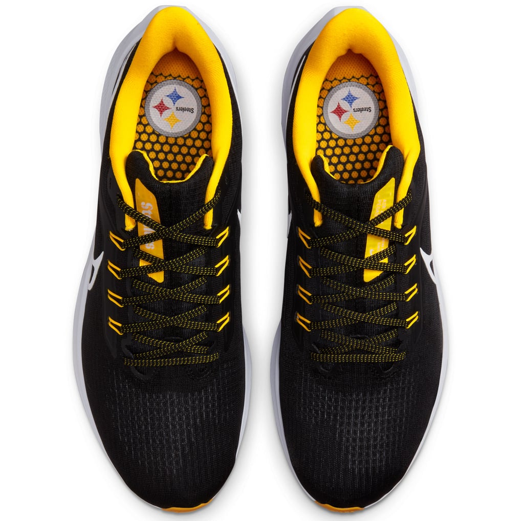 Nike Air Zoom Pegasus 39 Pittsburgh Steelers Running Shoes Mens 11.5 12 Nike Air Zoom Pegasus 39 Pittsburgh Steelers Mens Size 11.5  main image 4