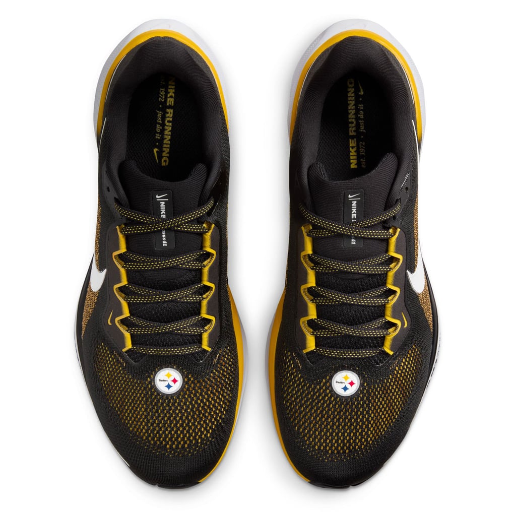 Unisex Pittsburgh Steelers Nike Black Zoom Pegasus 41  display picture 3
