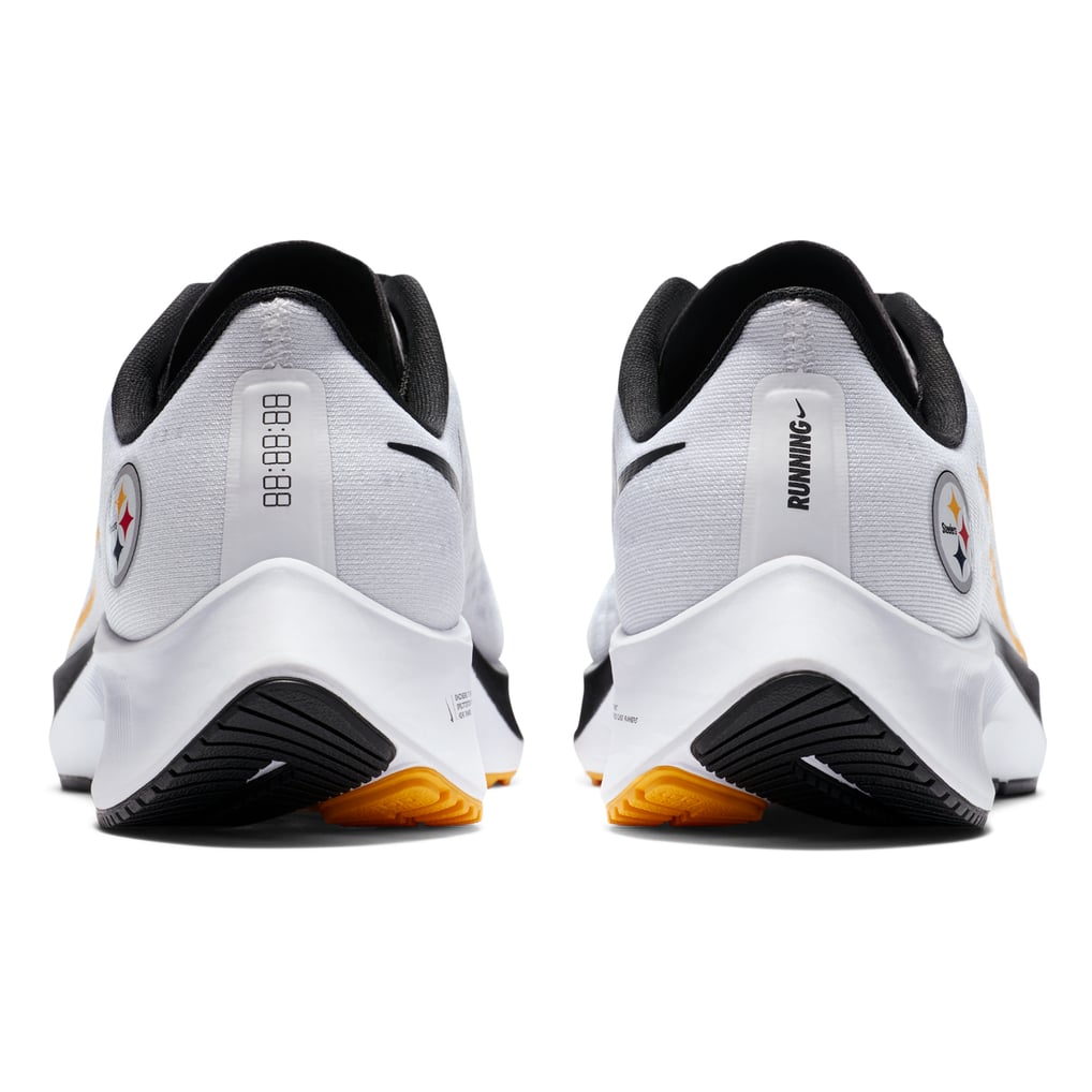 Pittsburgh Steelers Nike Unisex Zoom Pegasus 37 Running Shoe - White
