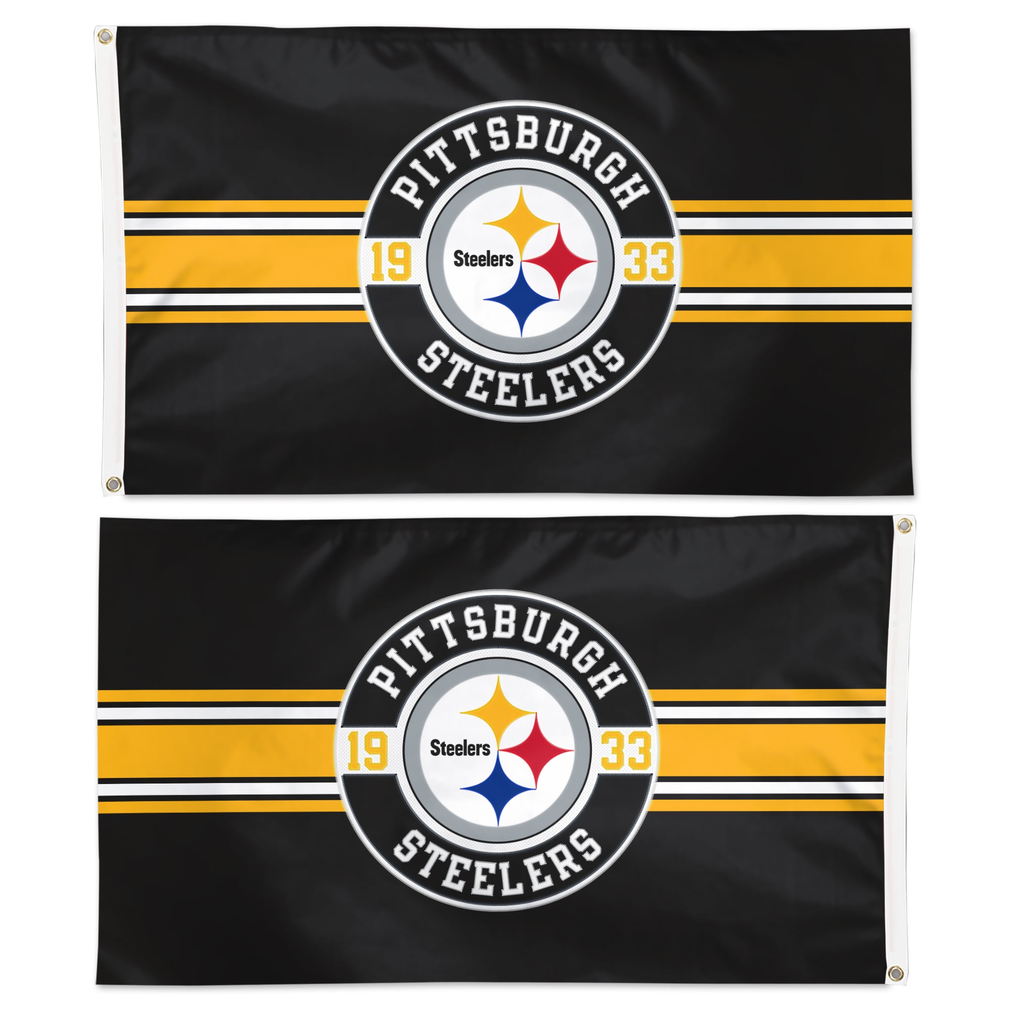 Pittsburgh Steelers Gartenflagge – Offiziell Lizenziert, 32,5x45,7 Cm, Doppelseitig