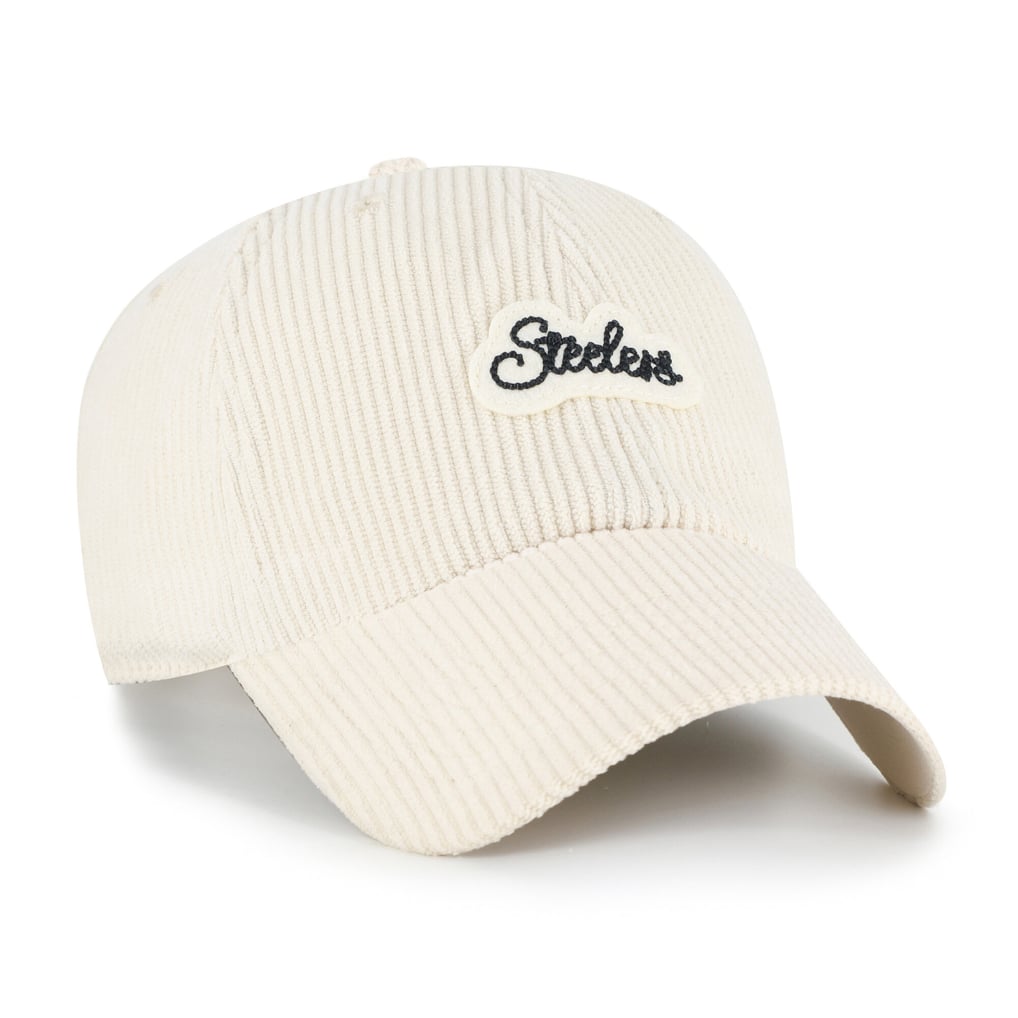 '47 Pittsburgh Steelers Women's Natural Rope Script Clean Up Adjustable Hat