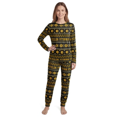 Pittsburgh Steelers Concepts Sport Women's Jubilee Sleep Set - Black