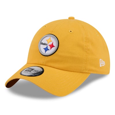 Pittsburgh Steelers New Era Women's Throwback Casual Classic Adjustable Hat - Gold