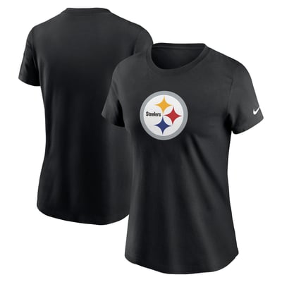 Pittsburgh Steelers Nike Women's  Primary Logo T-Shirt - Black