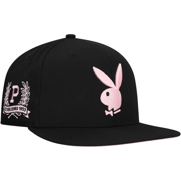 Playboy Fitted Hat - Black/Pink display picture 3