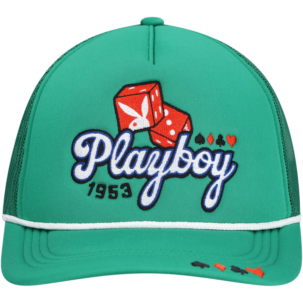 Playboy Varsity Foam Trucker Hat NWT Playboy Foam Trucker Snapback Hat - Black main image 3