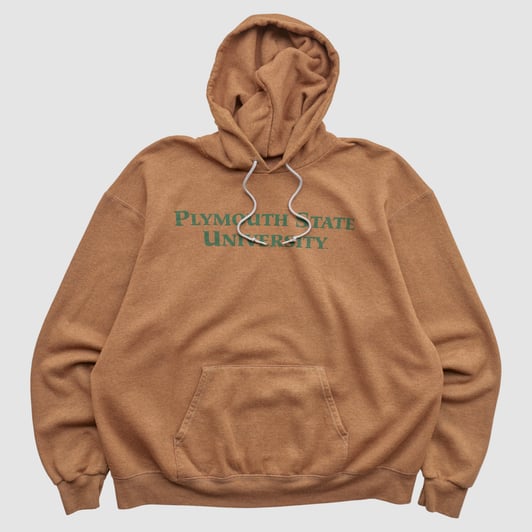 Plymouth State Panthers Champion 2000s Pullover Sweatshirt - Clay - XL by Fanatics Real Vintage