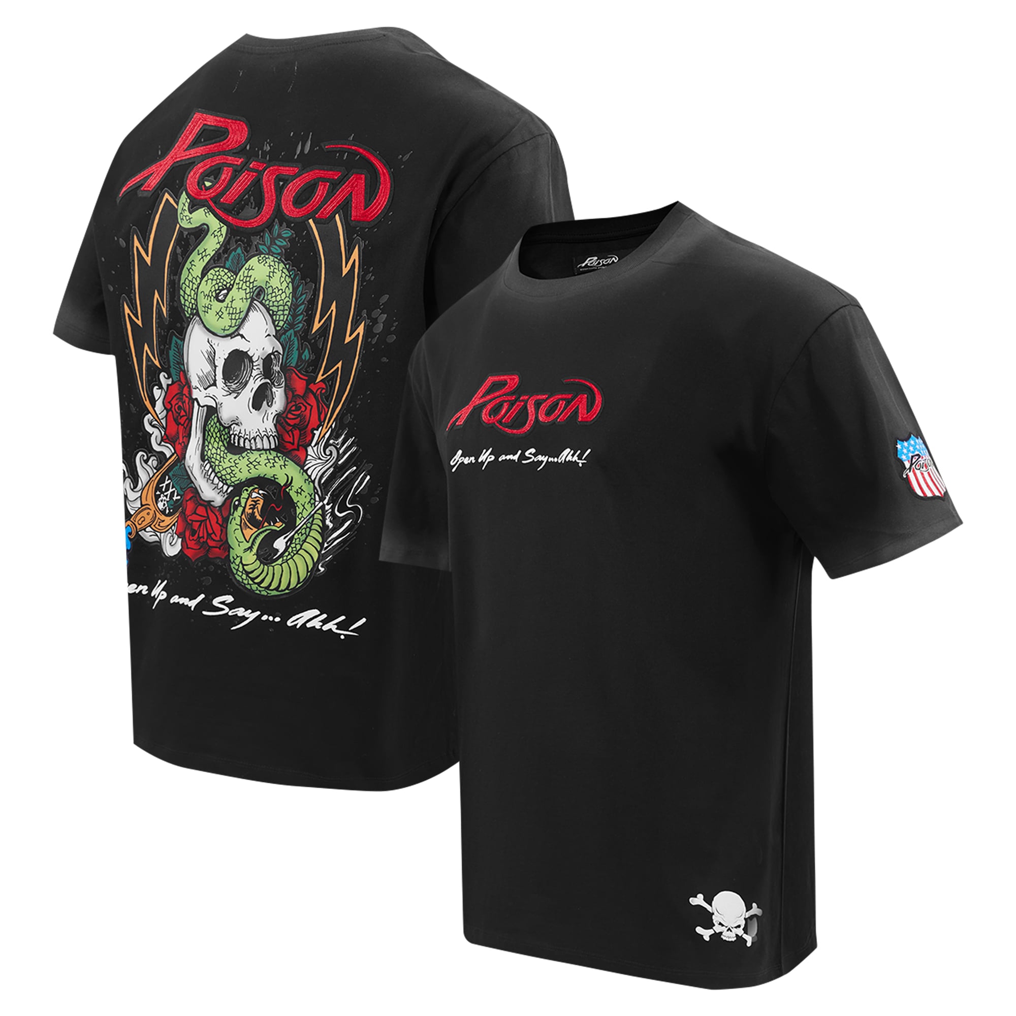 Poison Freeze Max Open Up And Say Ahh T-Shirt - Black