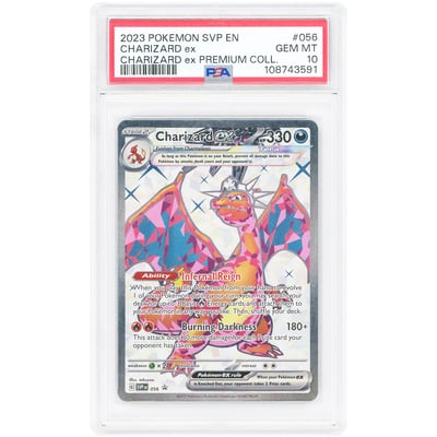 Charizard ex 2023 Pokemon Scarlet & Violet Promo #56 PSA Authenticated 10 Card