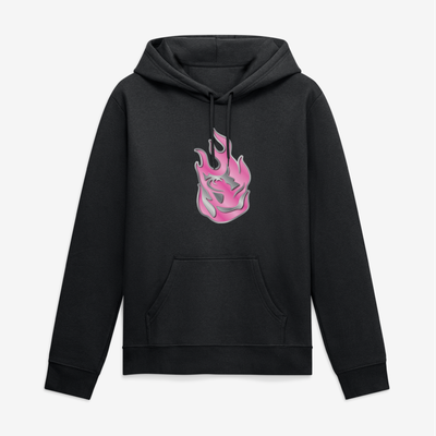 Portland Fire Big & Tall Forged Mascot Hoodie - Black