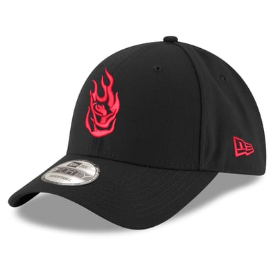 Portland Fire New Era Team 9FORTY Adjustable Hat - Black