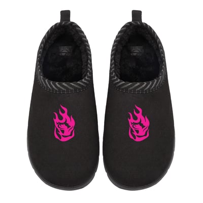 Portland Fire ISlide Unisex Primary Logo Mission Slipper - Black
