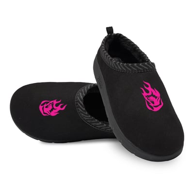 Portland Fire ISlide Unisex Primary Logo Mission Slipper - Black
