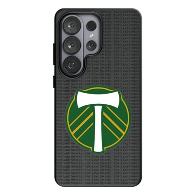  Portland Timbers Keyscaper Text Backdrop Magnetic Bump Case - Black