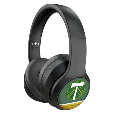 Portland Timbers Keyscaper Personalized Solid Wireless Bluetooth Headphones With Case
