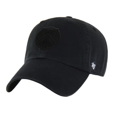  Portland Timbers '47 Tonal Clean-Up Adjustable Hat - Black
