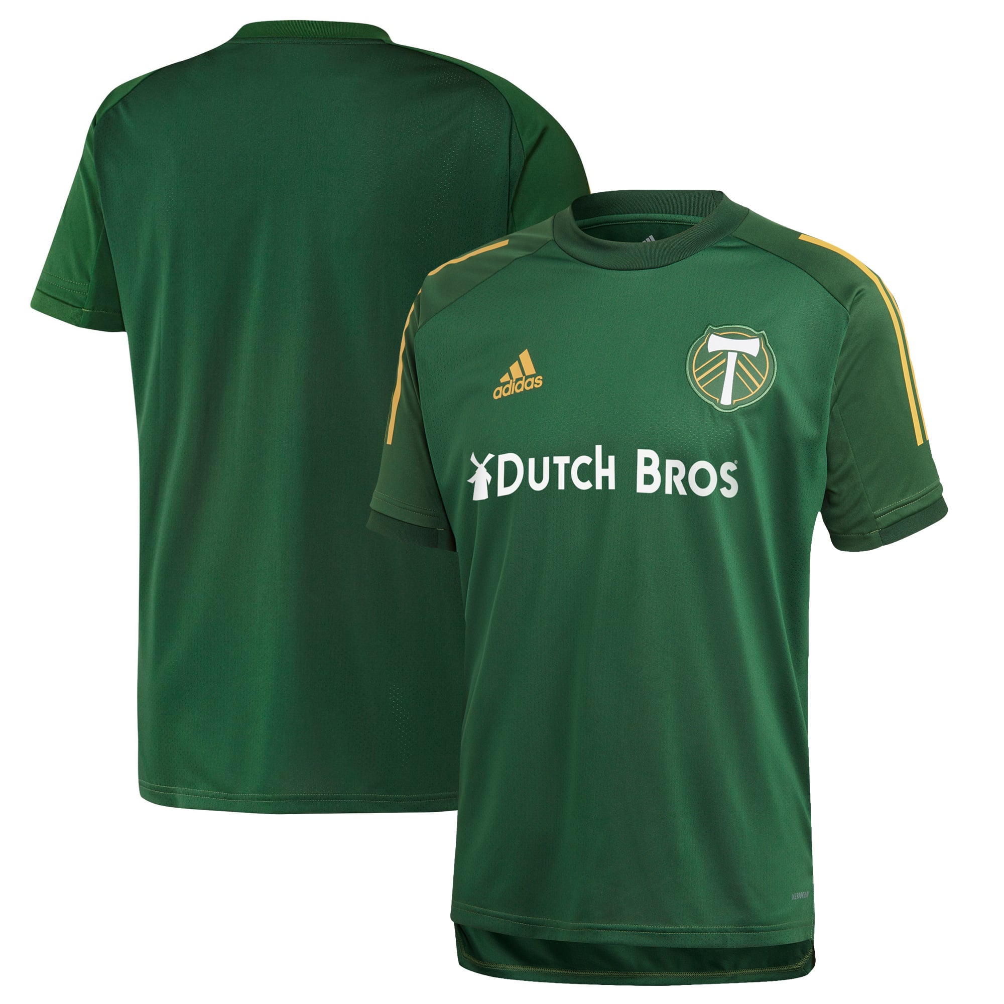 Portland Timbers adidas 2020 On-Field Training Jersey - Green