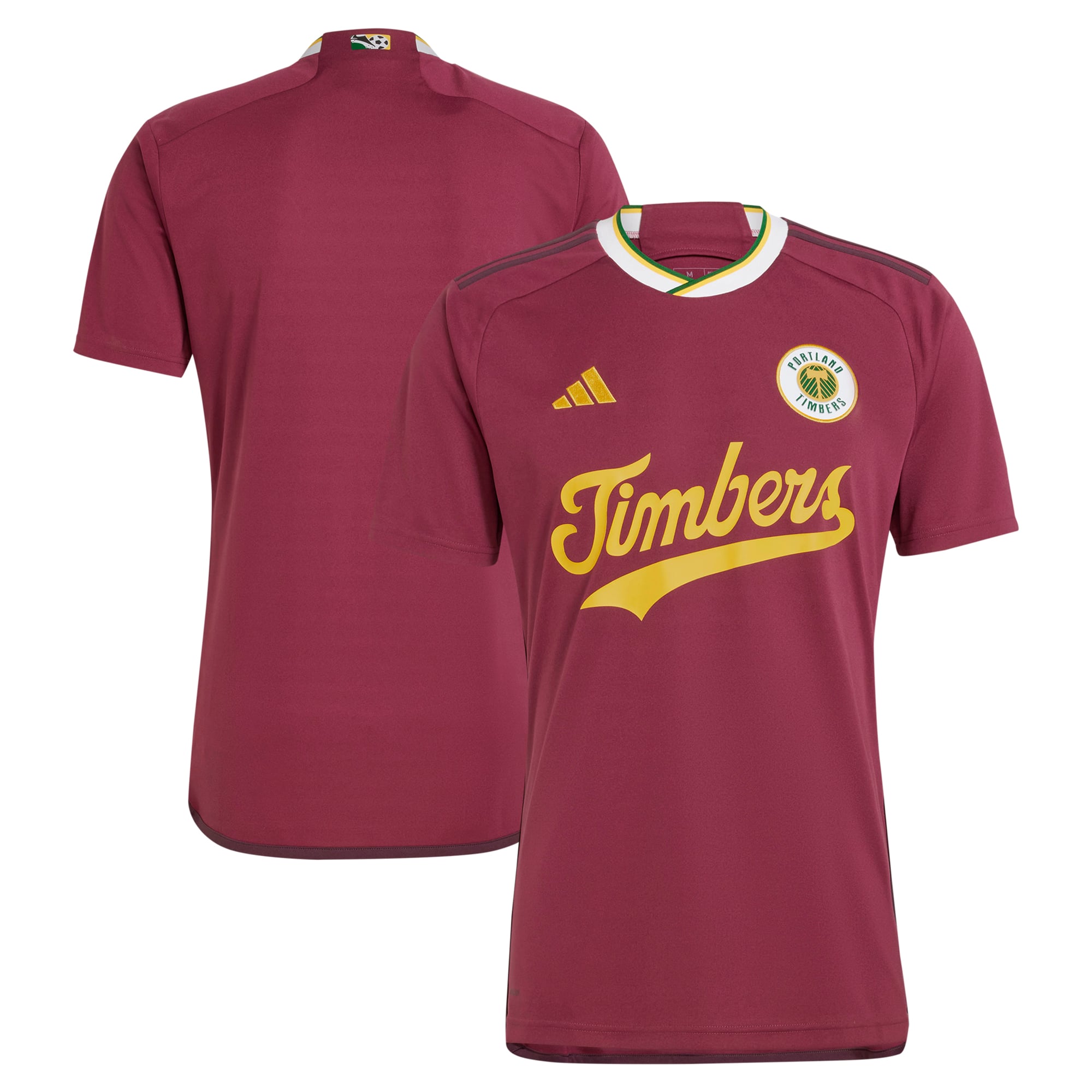 Portland Timbers Adidas 2024 Archive Replica Jersey Red Portland Timbers Adidas 2024 Archive Replica Jersey Red