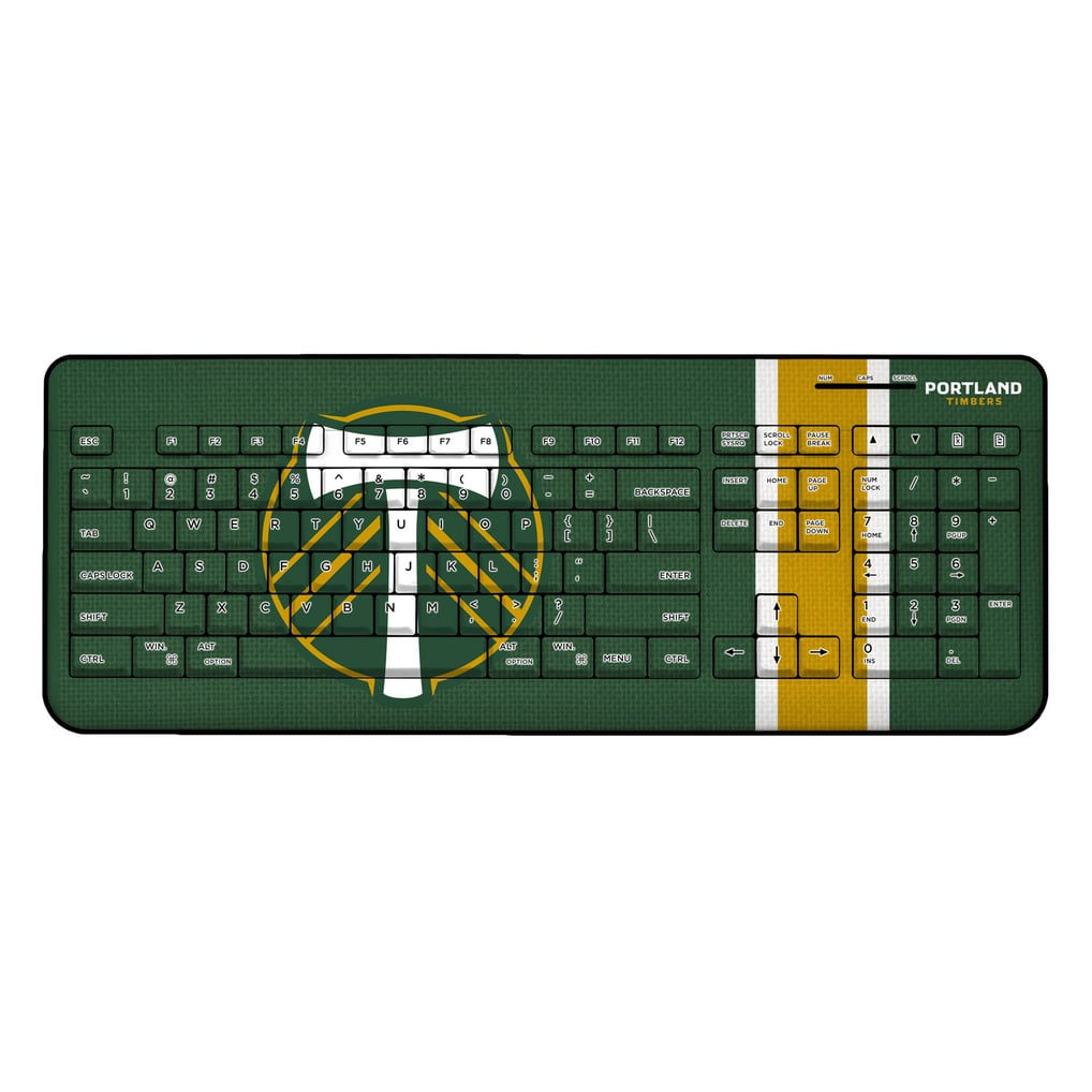 Portland Timbers Team Stripe Wireless Keyboard