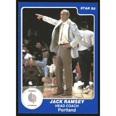 1985 Star Coaches #8 Jack Ramsay