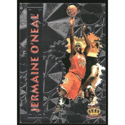1996 Pacific Power Silver #38 Jermaine O'Neal