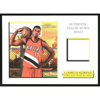 2006-07 Topps Turkey Red Relics White #LA LaMarcus Aldridge