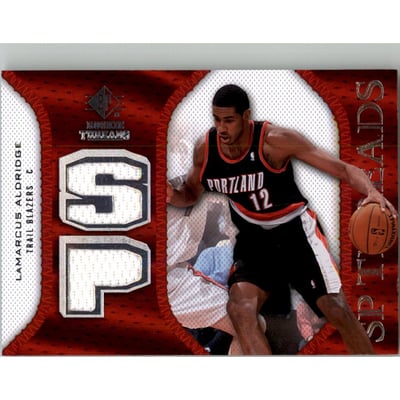 2007-08 SP Rookie Threads SP Threads #SPLA LaMarcus Aldridge