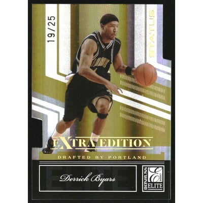2007 Donruss Elite Extra Edition Status Gold #59 Derrick Byars